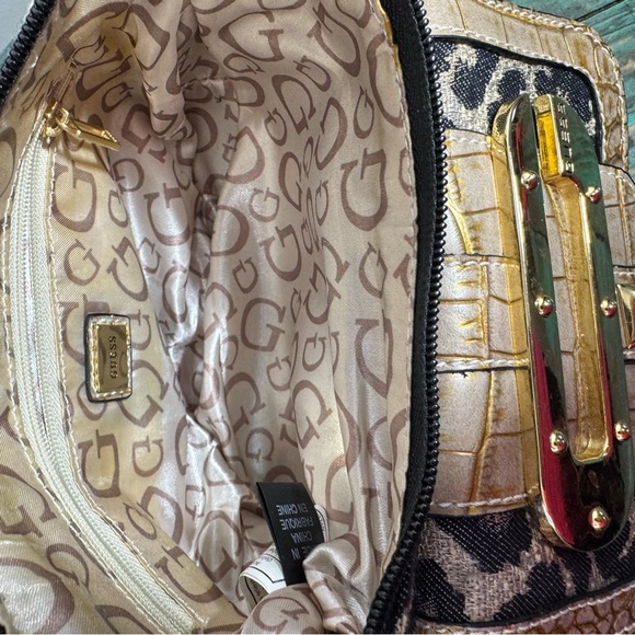 Vintage Y2K Jungle Cat Mini Purse Clutch Animal Print - Picture 11 of 13